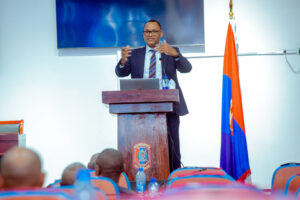 Read more about the article President Minja speaks before Long Course Participants at NDC-TZ